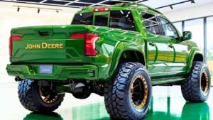 John Deere Work Truck Concept Draws Attention With Diesel-Electric Power and Heavy-Duty Utility Focus