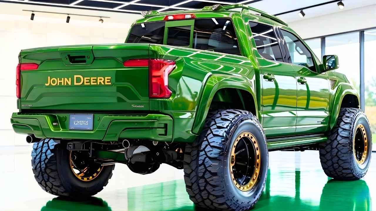 John Deere Work Truck Concept Draws Attention With Diesel-Electric Power and Heavy-Duty Utility Focus